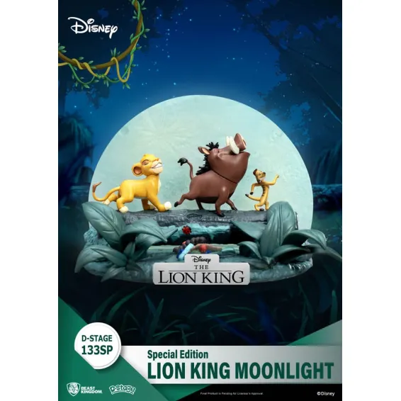 Disney The Lion King - D-Stage - Lion King Moonlight Special Edition Figure PRE-ORDER Beast Kingdom - 1