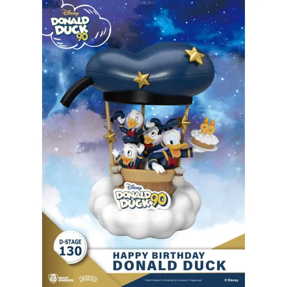 Disney - D-Stage - Figurine Donald Duck 90th Birthday Beast Kingdom