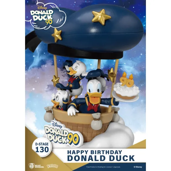 Disney - D-Stage - Donald Duck 90th Birthday Figure PRE-ORDER Beast Kingdom - 5