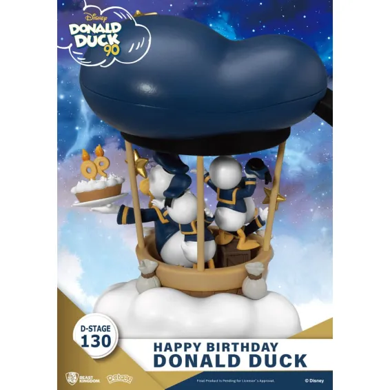 Disney - D-Stage - Donald Duck 90th Birthday Figure PRE-ORDER Beast Kingdom - 6