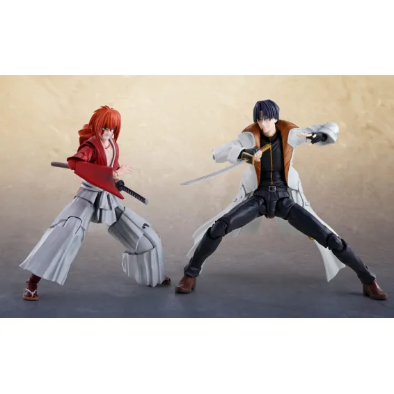 Rurouni Kenshin: Meiji Swordsman Romantic Story - S.H. Figuarts - Figura Aoshi Shinomori Tamashii Nations 4