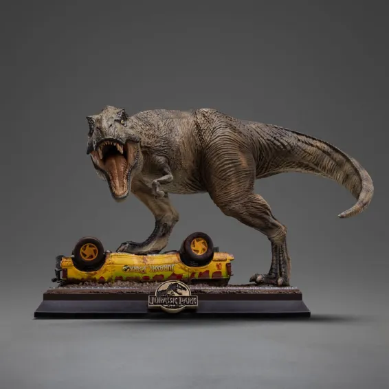 Jurassic Park - Icons - Figurine T-Rex Attack Iron Studios