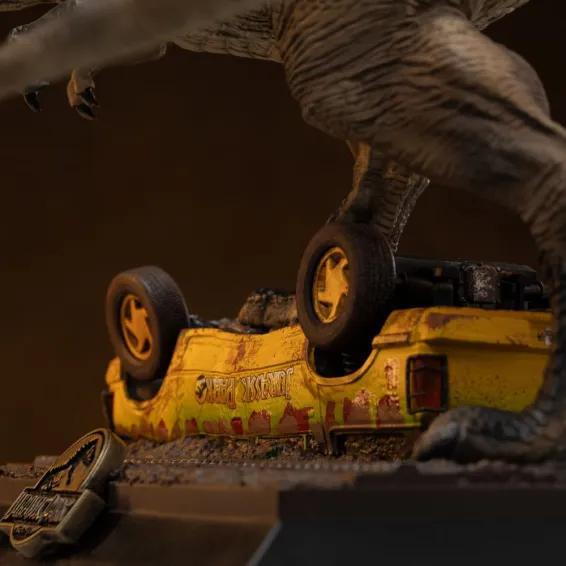Jurassic Park - Icons - Figurine T-Rex Attack Iron Studios 6