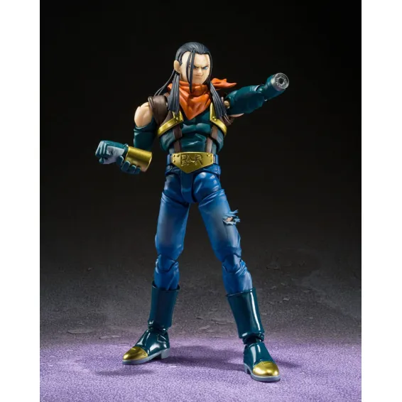 Dragon Ball GT - S.H. Figuarts - Super Android 17 Figure Tamashii Nations 3