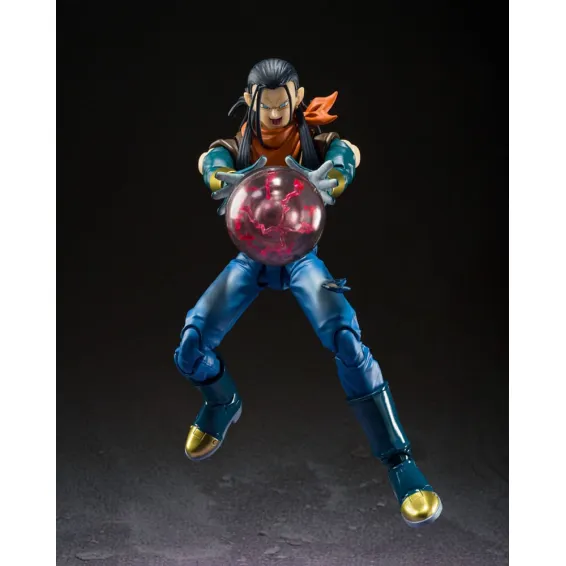 Dragon Ball GT - S.H. Figuarts - Super Android 17 Figure Tamashii Nations 4