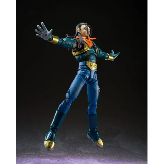 Dragon Ball GT - S.H. Figuarts - Super Android 17 Figure Tamashii Nations 5