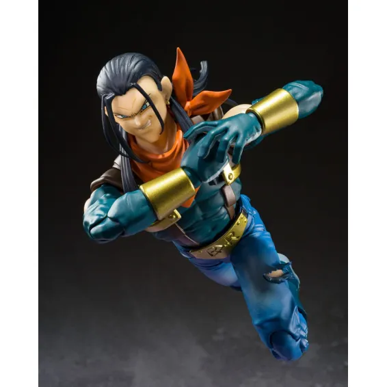 Dragon Ball GT - S.H. Figuarts - Figurine Super Android 17 Tamashii Nations 6