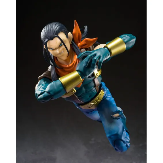 Dragon Ball GT - S.H. Figuarts - Super Android 17 Figure Tamashii Nations 6