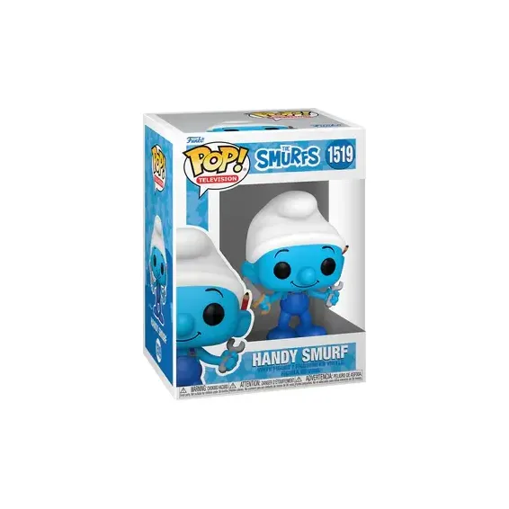 Les Schtroumpfs - Figura Handy Smurf 1519 POP! Funko 2