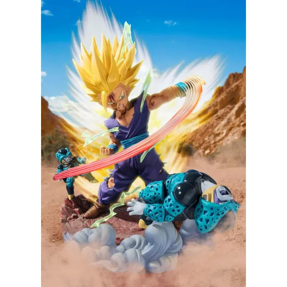 Dragon Ball Z - Figuarts Zero - Figura Super Saiyan 2 Son Gohan (Anger Exploding Into Power) PREPEDIDO Tamashii Nations - 6