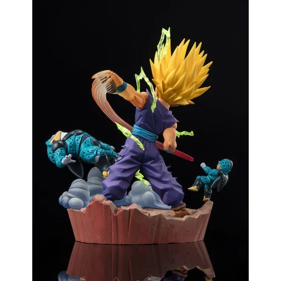 Dragon Ball Z - Figuarts Zero - Figurine Super Saiyan 2 Son Gohan (Anger Exploding Into Power) Tamashii Nations 5