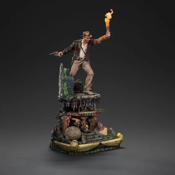 Indiana Jones - Art Scale 1/10 - Figura Indiana Jones Deluxe PREPEDIDO Iron Studios - 3