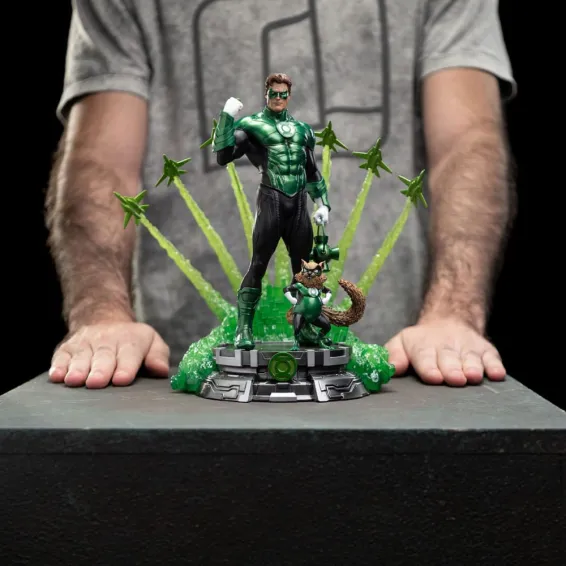 DC Comics - Art Scale 1/10 - Figurine Green Lantern Unleashed Deluxe Iron Studios 15