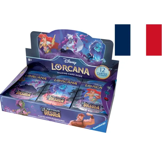 Disney Lorcana - Booster Chapitre 4 (Le Retour d'Ursula) Francés Ravensburger - 1