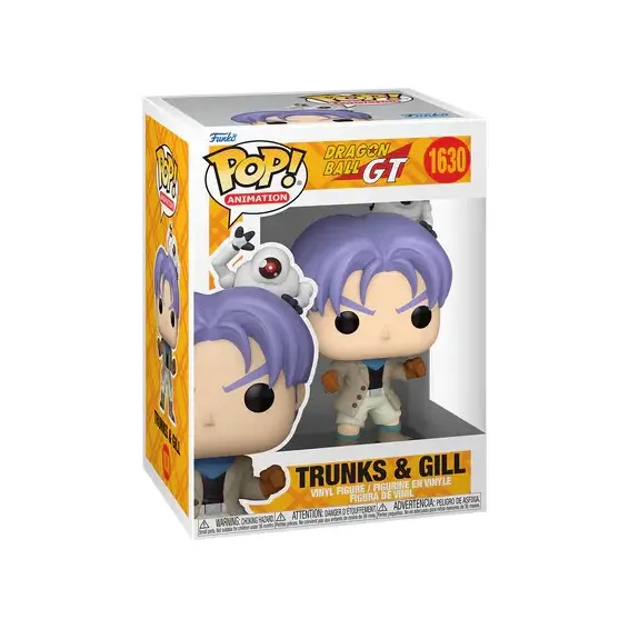 Dragon Ball GT - Figurine Trunks & Gill 1630 POP! Funko 2