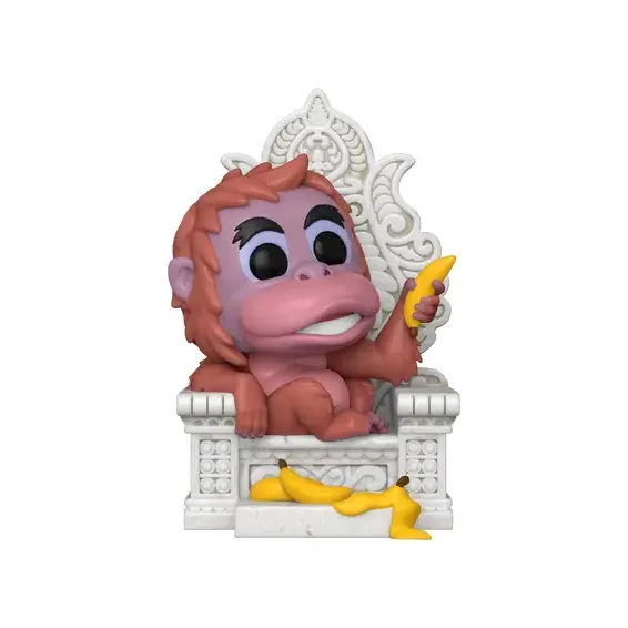 Disney Le Livre de la Jungle - Figura King Louie on Throne 1491 POP! Deluxe Funko 3