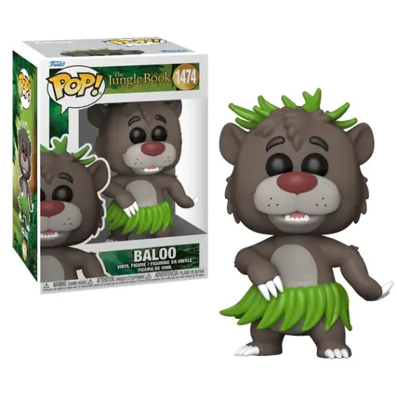 Disney Le Livre de la Jungle - Baloo 1474 POP! Figure Funko