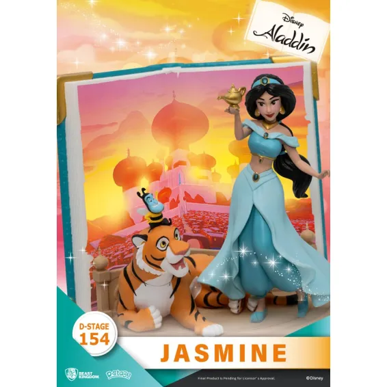 Disney Aladdin - D-Stage - Figurine Jasmine Beast Kingdom 5