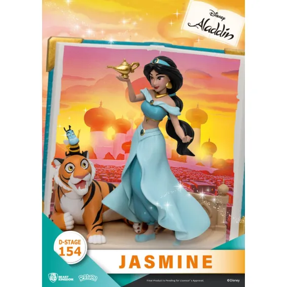Disney Aladdin - D-Stage - Figurine Jasmine Beast Kingdom 6