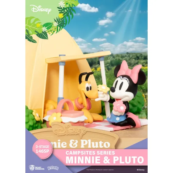 Disney - D-Stage - Figurine Minnie & Pluto Special Edition (Campsite Series) Beast Kingdom 4