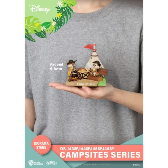Disney - D-Stage - Figurine Minnie & Pluto Special Edition (Campsite Series) Beast Kingdom 5