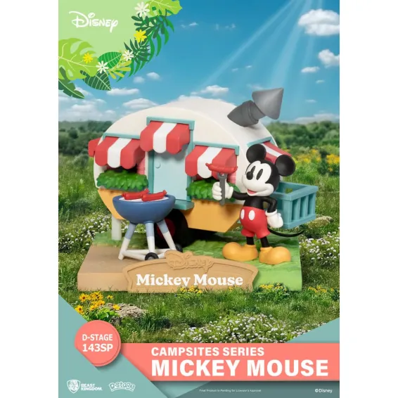 Disney - D-Stage - Figurine Mickey Mouse Special Edition (Campsite Series) Beast Kingdom
