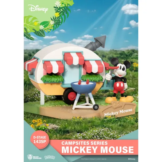 Disney - D-Stage - Figura Mickey Mouse Special Edition (Campsite Series) Beast Kingdom 3