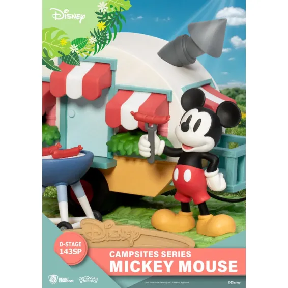 Disney - D-Stage - Figurine Mickey Mouse Special Edition (Campsite Series) Beast Kingdom 4
