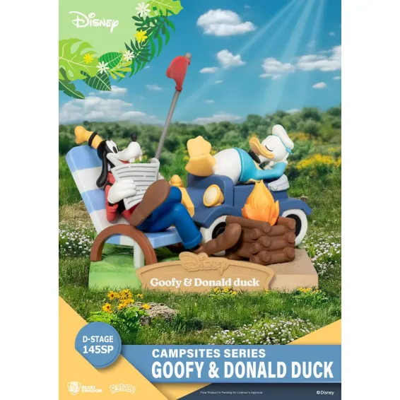 Disney - D-Stage - Goofy & Donald Duck Special Edition (Campsite Series) Figure Beast Kingdom