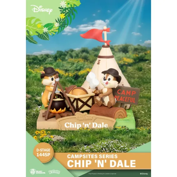 Disney - D-Stage - Chip & Dale Special Edition (Campsite Series) Figure Beast Kingdom