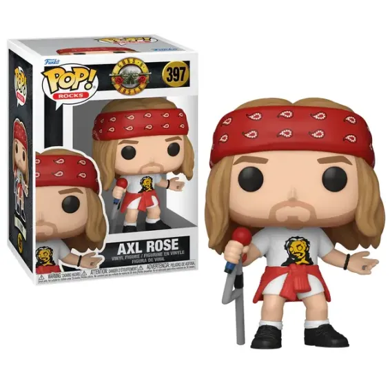 Guns N' Roses - Axl Rose 397 (chance of Chase) POP! Figure Funko