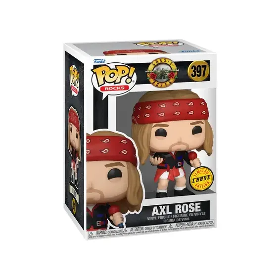 Guns N' Roses - Axl Rose 397 (chance of Chase) POP! Figure Funko 5