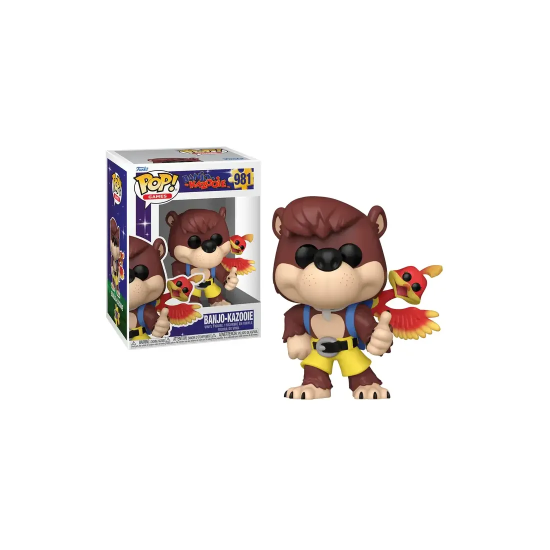 Banjo-Kazooie 981 Figure | Banjo-Kazooie Figure | Funko Pop