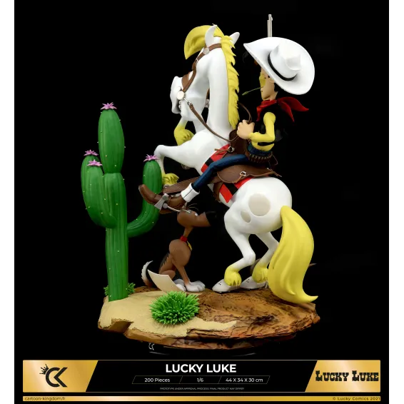 Lucky Luke - Figurine Lucky Luke & Rantanplan PRÉCOMMANDE Cartoon Kingdom - 5