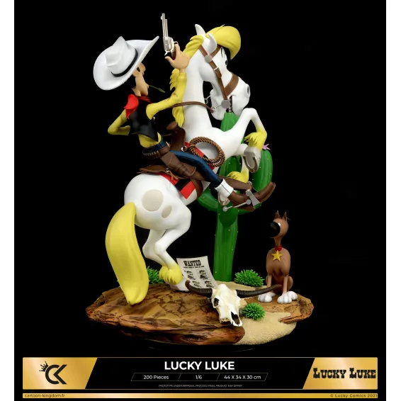 Lucky Luke - Figura Lucky Luke & Rantanplan PREPEDIDO Cartoon Kingdom - 7