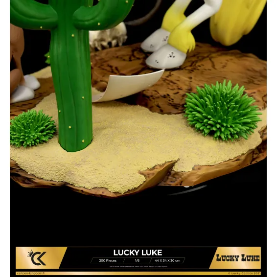 Lucky Luke - Figurine Lucky Luke & Rantanplan PRÉCOMMANDE Cartoon Kingdom - 10