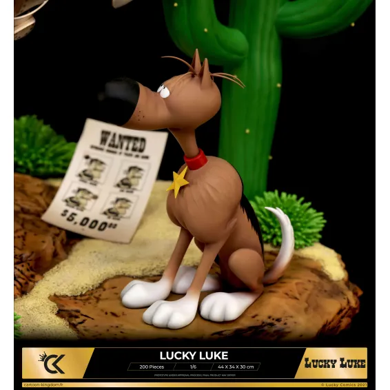 Lucky Luke - Figurine Lucky Luke & Rantanplan PRÉCOMMANDE Cartoon Kingdom - 11