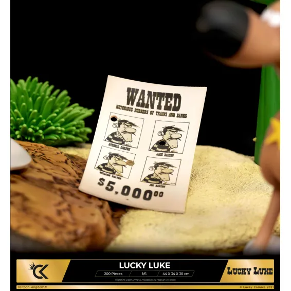 Lucky Luke - Figurine Lucky Luke & Rantanplan PRÉCOMMANDE Cartoon Kingdom - 12
