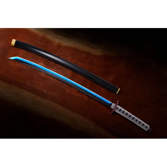 Kimetsu No Yaiba: Demon Slayer - Replica Proplica Nichirin sword (Giyu Tomioka) Tamashii Nations 5