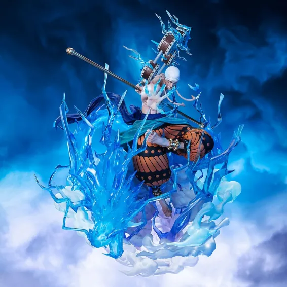 One Piece - Figuarts Zero - Figura Eneru Sixty Million Volt Lightning Dragon (Extra Battle) PREPEDIDO Tamashii Nations - 10