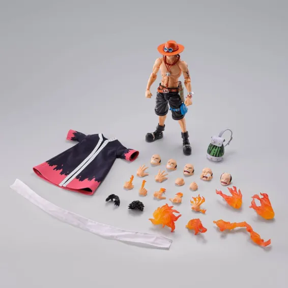 One Piece - S.H. Figuarts - Figura Portgas D. Ace (Fire Fist) PREPEDIDO Tamashii Nations - 4