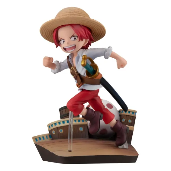 One Piece - G.E.M. Series - Figurine Shanks Run! Run! Run! Megahouse 2