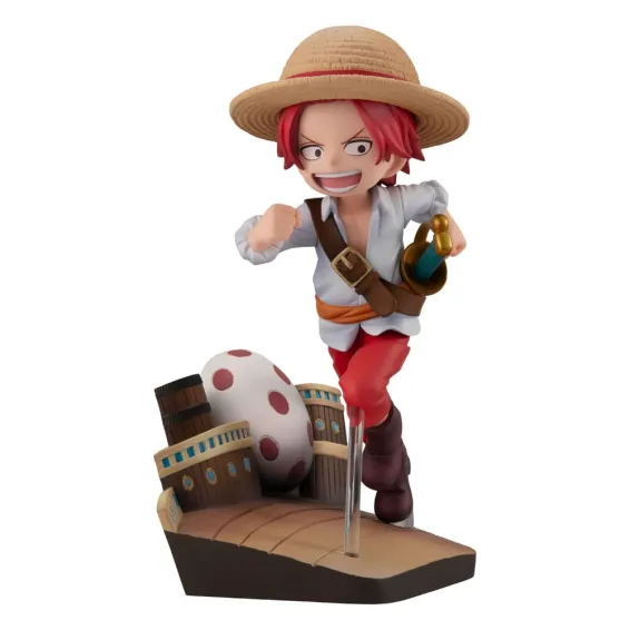 One Piece - G.E.M. Series - Figurine Shanks Run! Run! Run! Megahouse 3