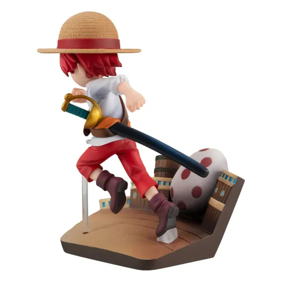 One Piece - G.E.M. Series - Figurine Shanks Run! Run! Run! Megahouse 4