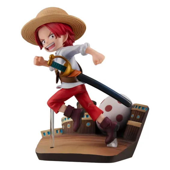 One Piece - G.E.M. Series - Figurine Shanks Run! Run! Run! Megahouse 5