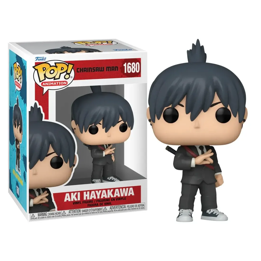 Aki Hayakawa 1680 Figure | Chainsaw Man Figure | Funko Pop