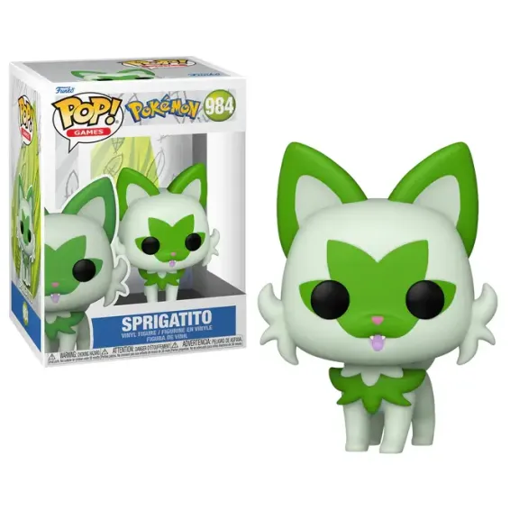 Pokémon - Figura Sprigatito 984 POP! PREPEDIDO Funko - 1