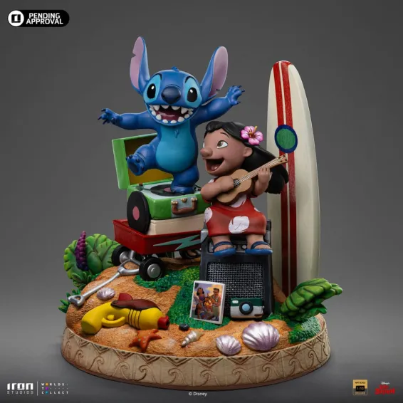 Disney Lilo & Stitch - Art Scale 1/10 Deluxe - Figura Lilo & Stitch PREPEDIDO Iron Studios - 3