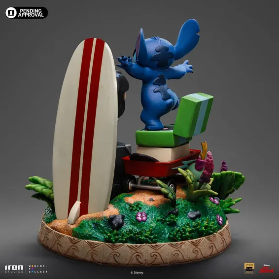 Disney Lilo & Stitch - Art Scale 1/10 Deluxe - Figura Lilo & Stitch PREPEDIDO Iron Studios - 5