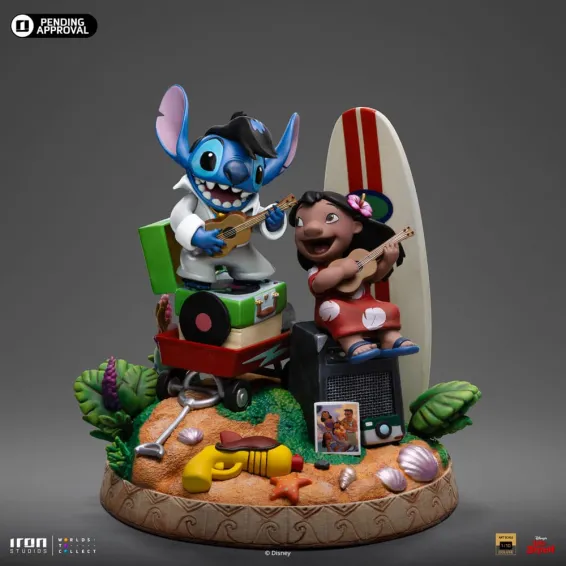 Disney Lilo & Stitch - Art Scale 1/10 Deluxe - Figura Lilo & Stitch PREPEDIDO Iron Studios - 9